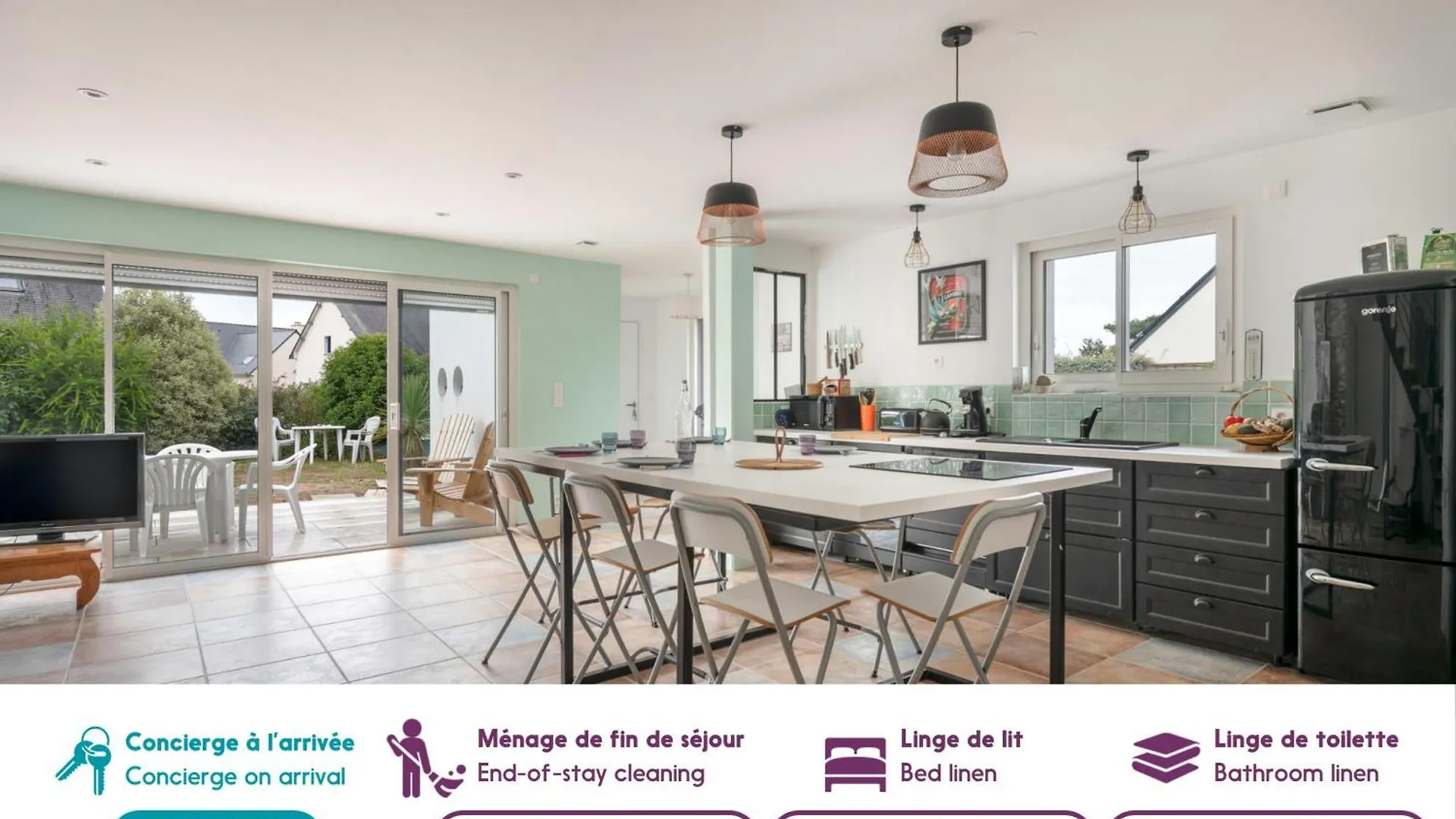 Сasa de vacaciones Maison Pour 6 - Piscine Chauffee - 700M Plage Sarzeau